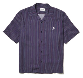BSSBOO1 Boardies x Band Of Outsiders Pinstripes Open Collar Shirt_HI