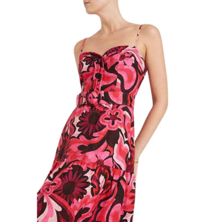 Crimson Clover Maxi Dress