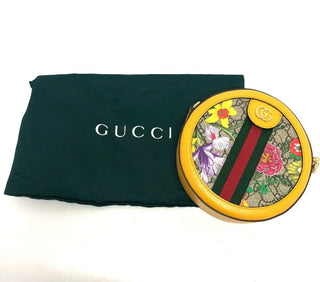 Gucci Floral Webbing Shoulder Bag