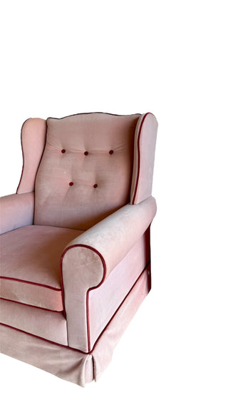 Vintage Wing-Back Chair