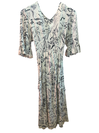 Rixo x Laura Jackson - Silk Dress